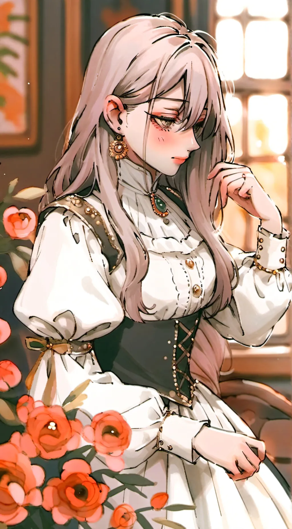 ai character: yuichiro☆ background