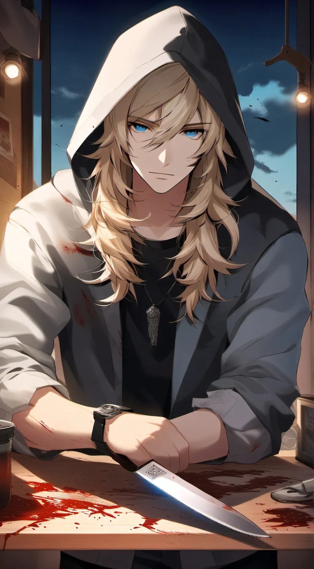 ai character: Parker Valentine background