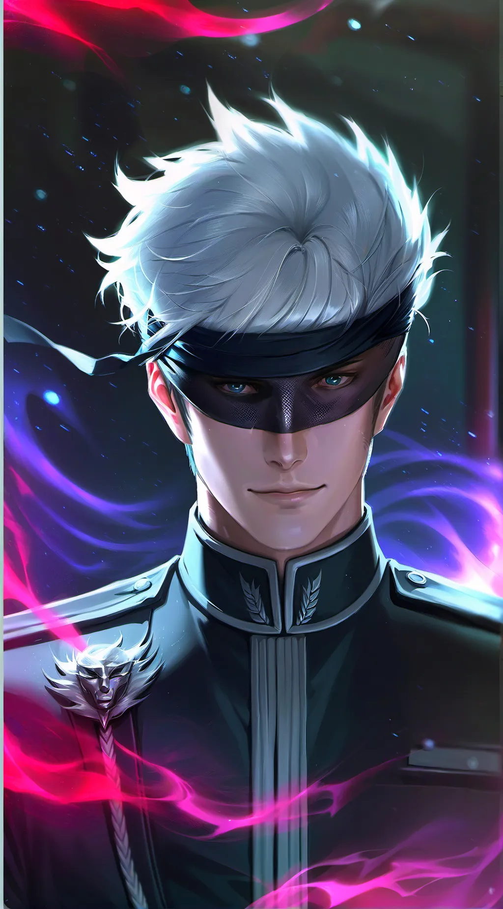 ai character: Gojo Satoru background