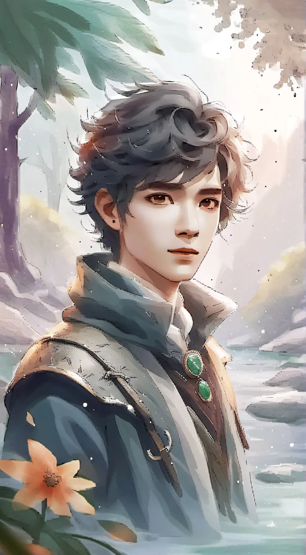 ai character: ♡james♡ background