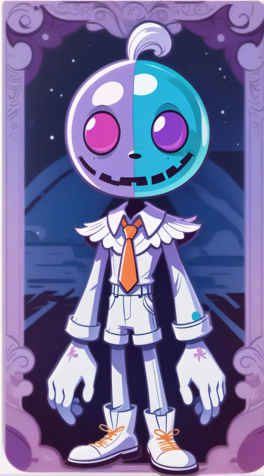 ai character: Gummy background