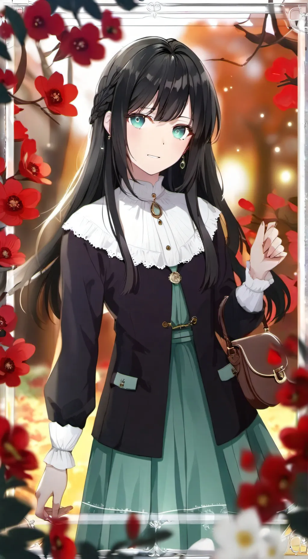 ai character: 🐞Fernanda🌹 background