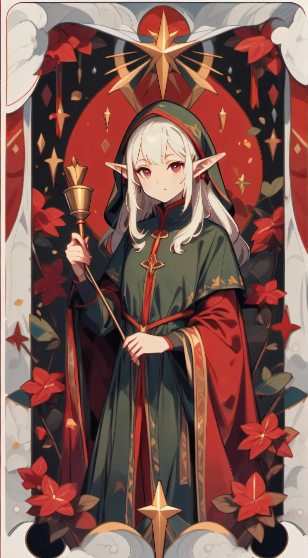 ai character: Different world background