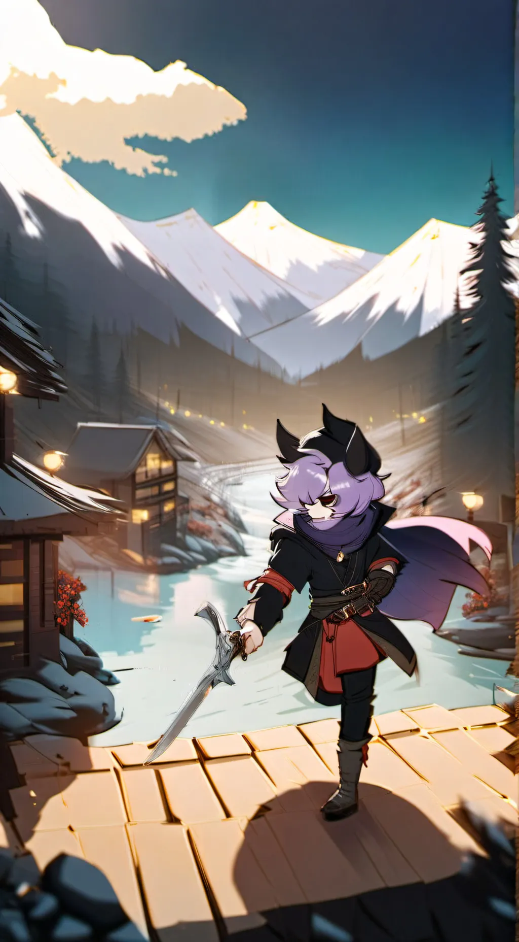 ai character: Murder drones background