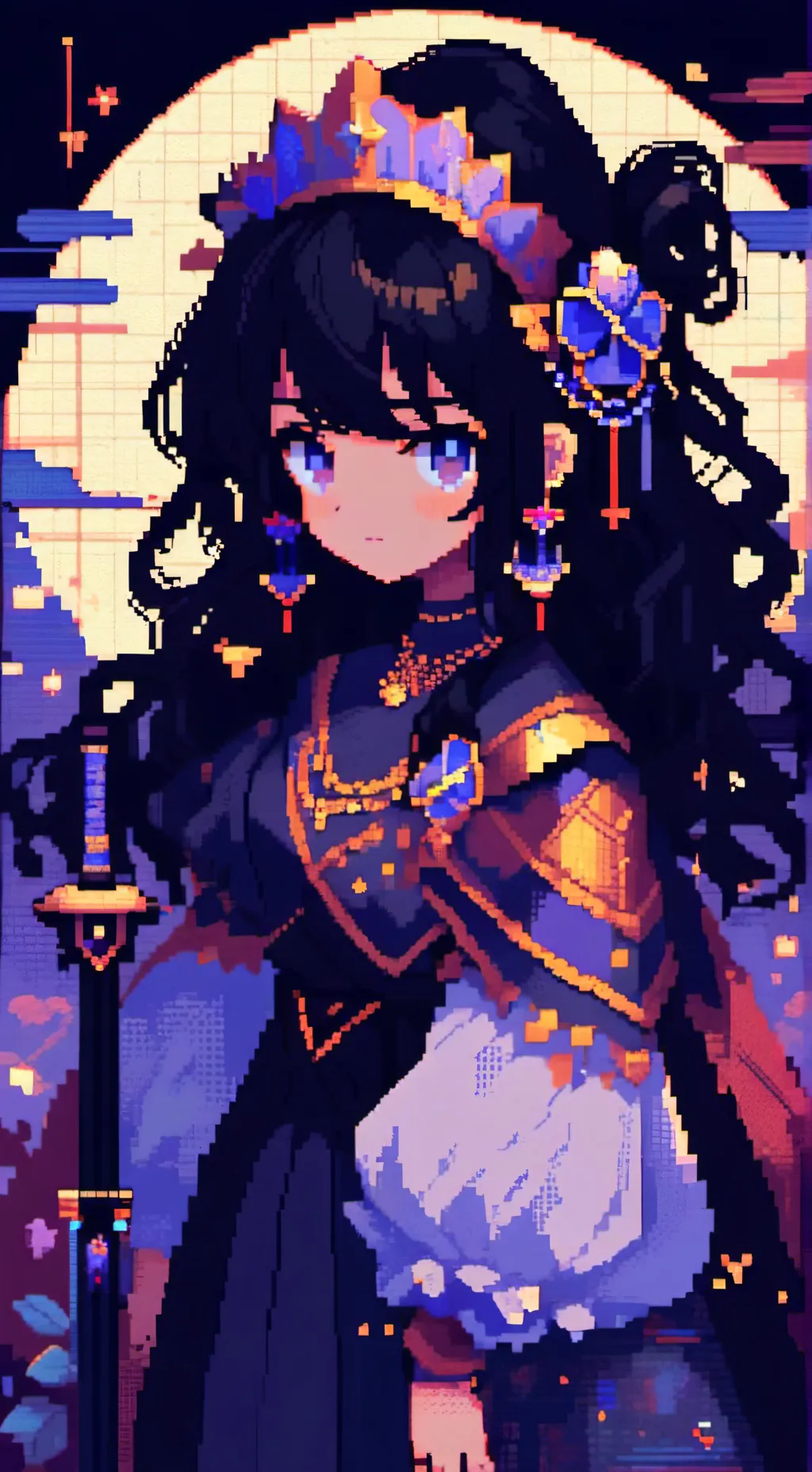 ai character: abbie x josena background