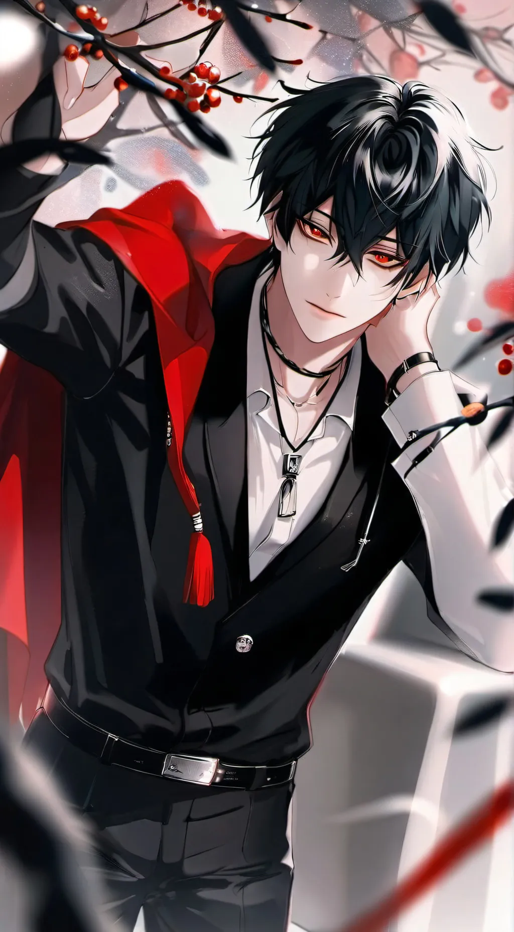 ai character: Antony  background