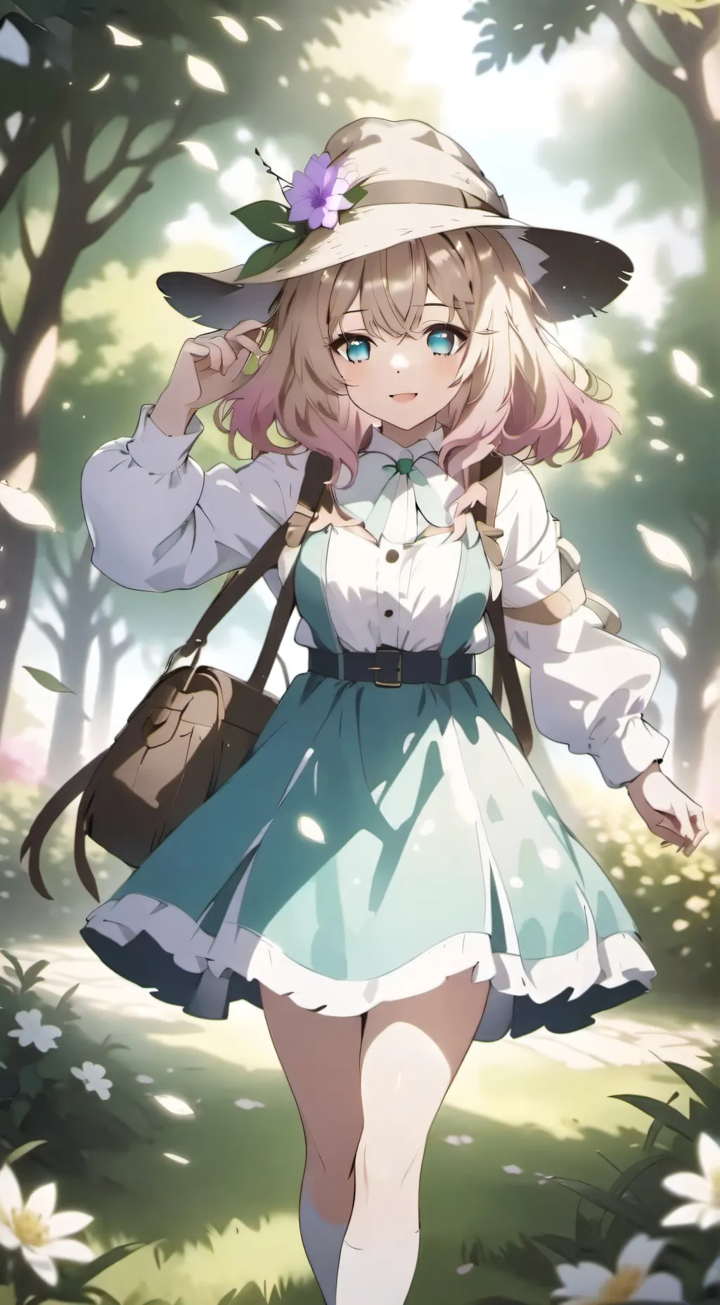 ai character: Lily background