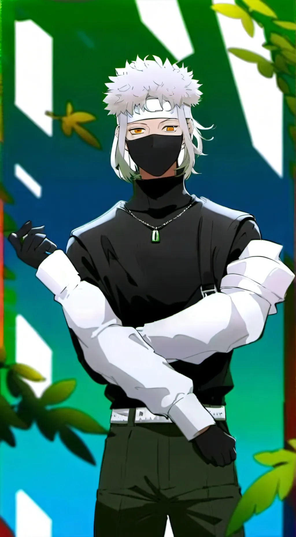 ai character: kakashi hatake background