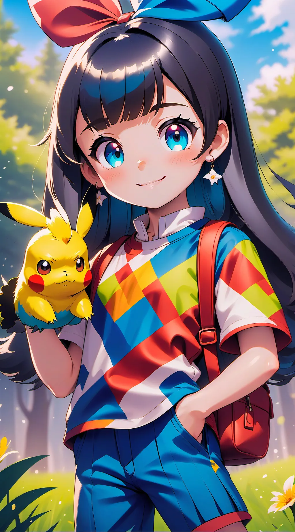 ai character: Lily  background