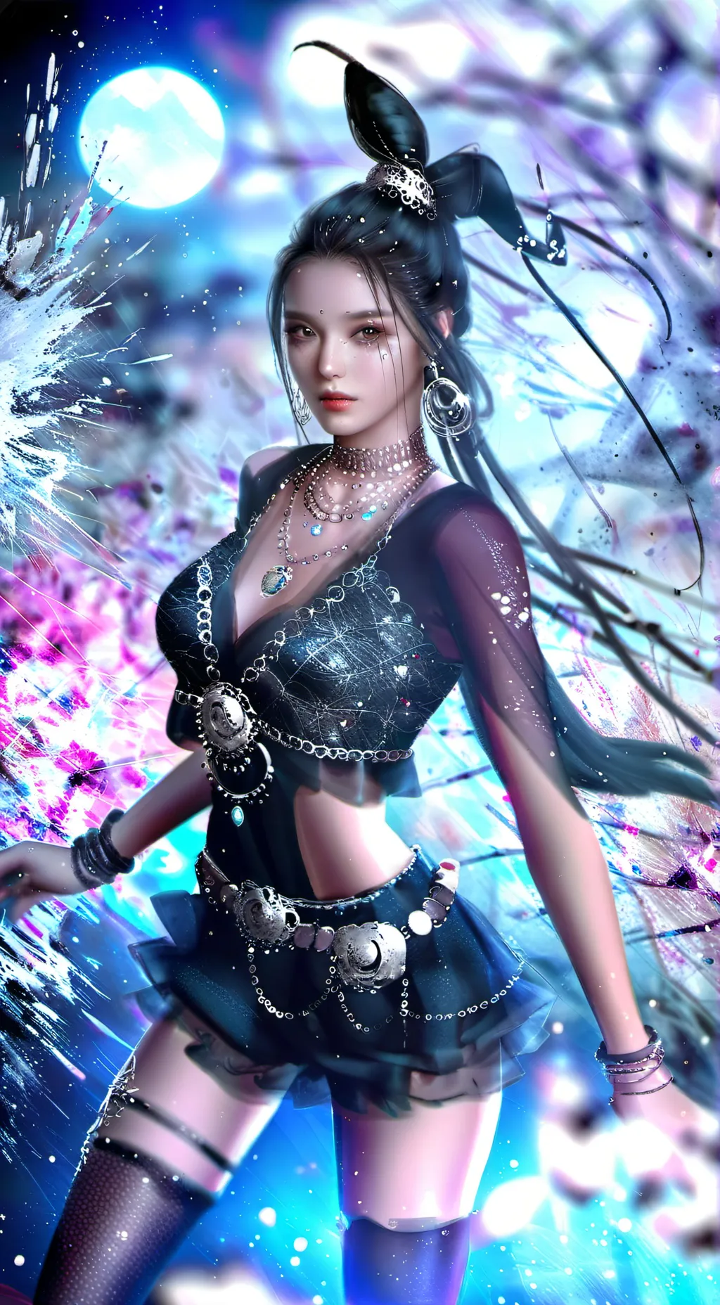 ai character: Meredith is cursed background