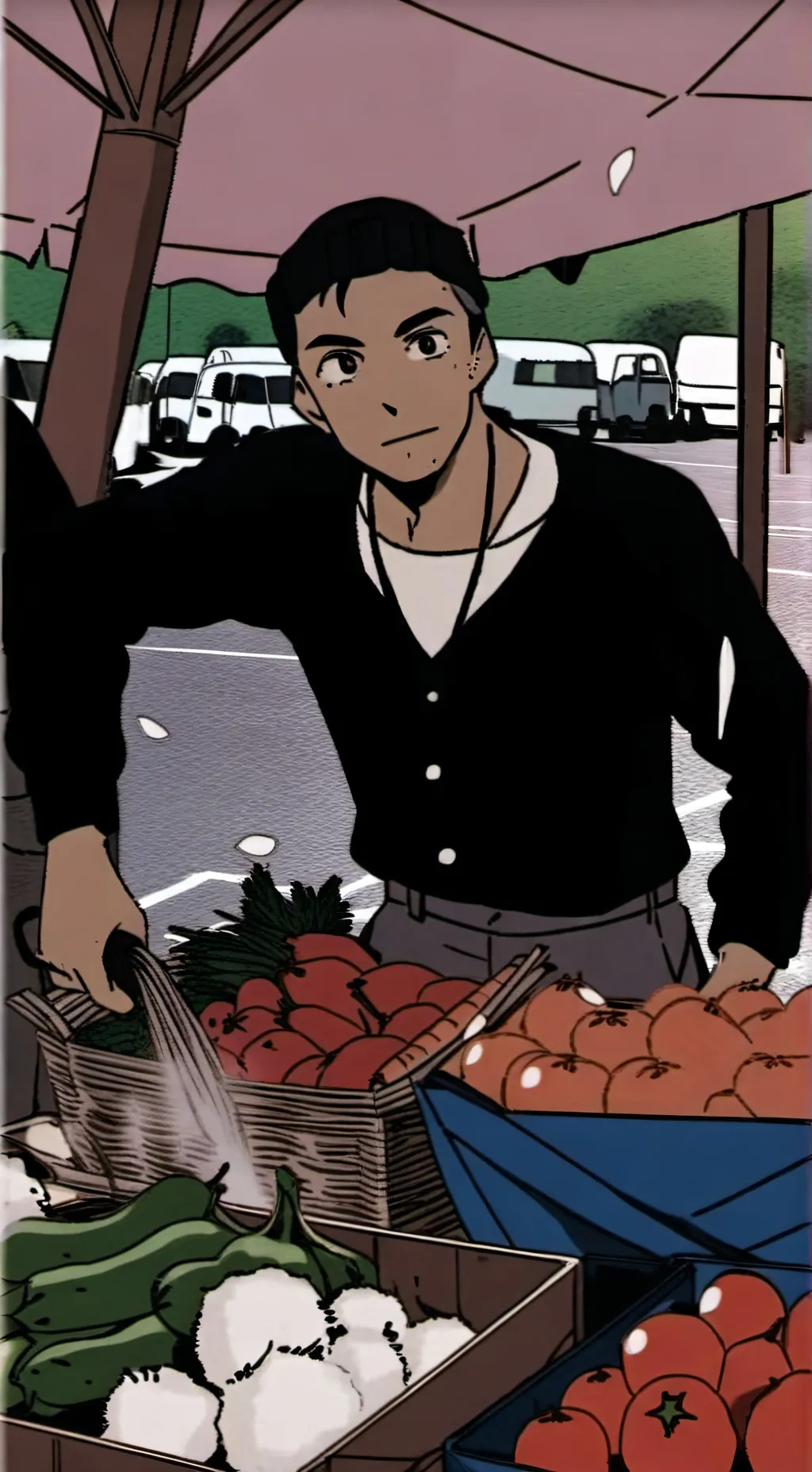 ai character: sprunki planecrash background