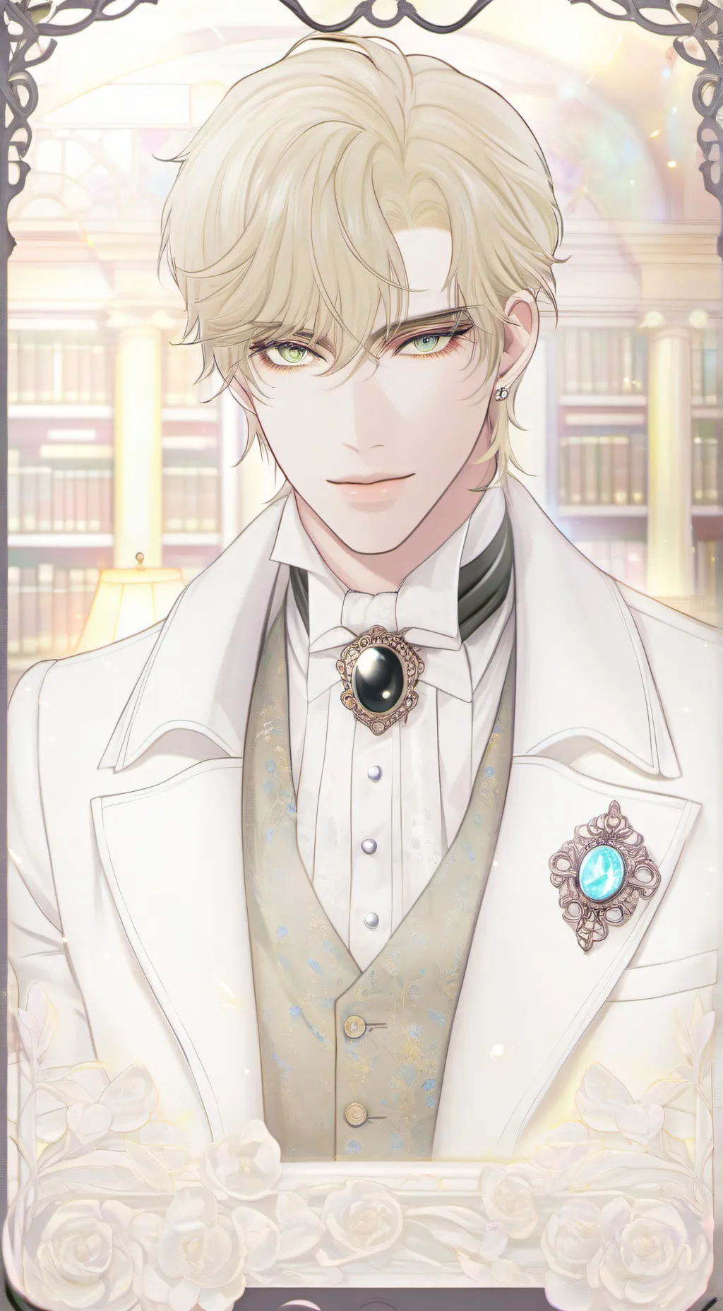 ai character: Léo background