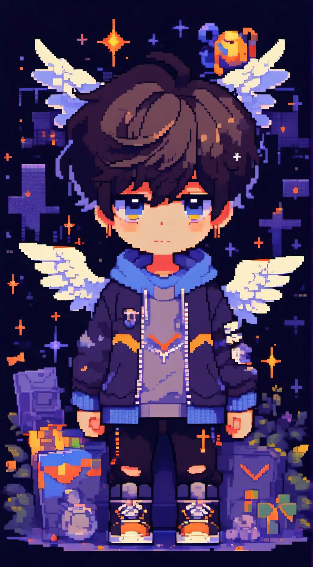 ai character: Suss☠️💀 background