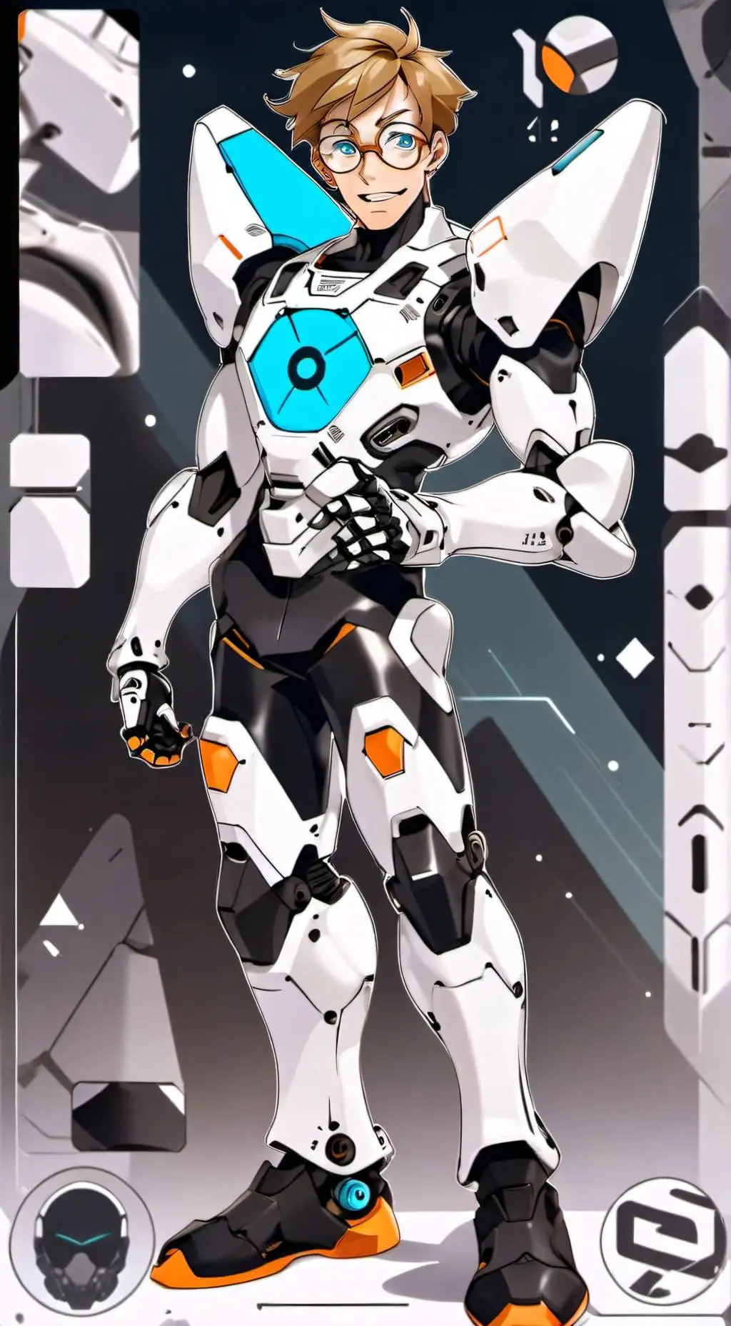 ai character: Wheatley (portal2) background