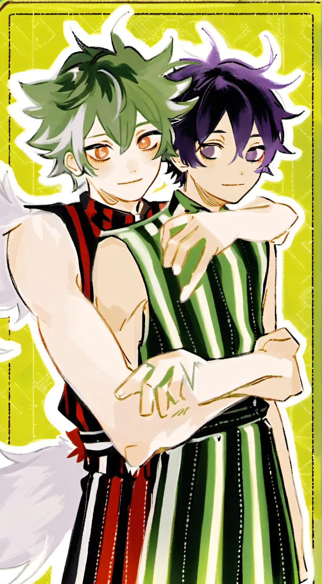 ai character: ¿Gḻ!tçh? background