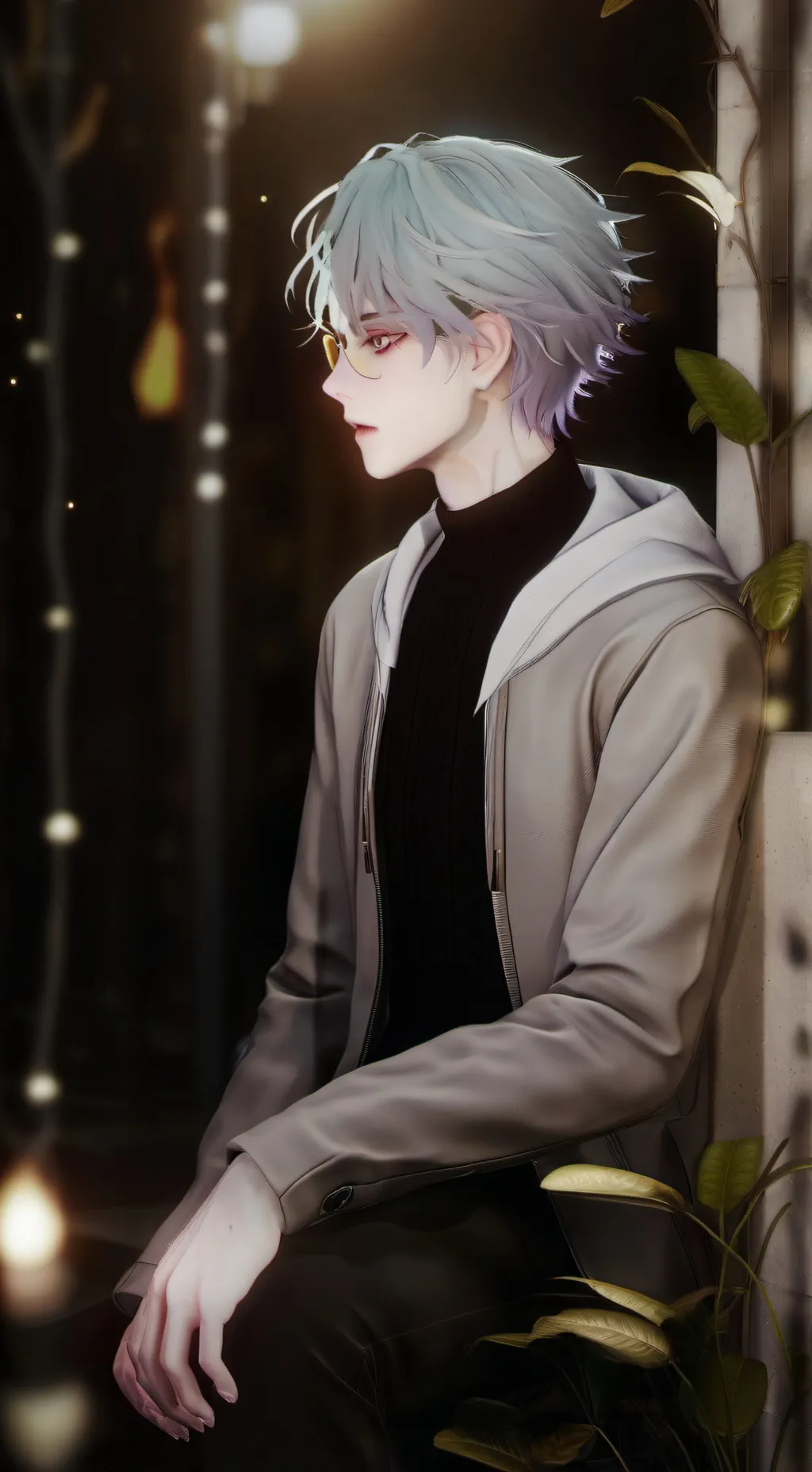 ai character: Jacob  background