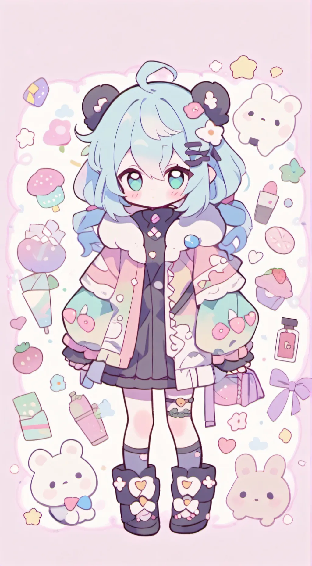 ai character: sc adoption center background