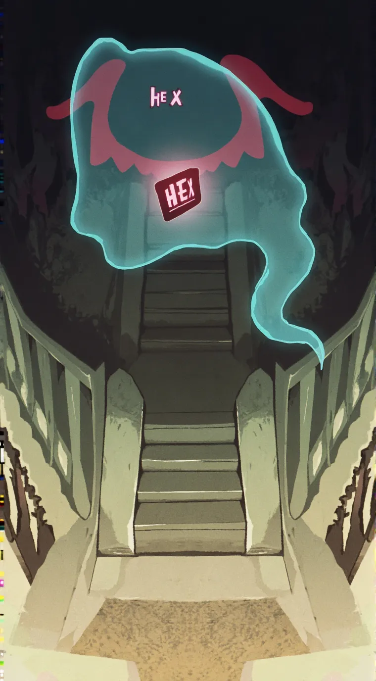 ai character: Gave of hex  background