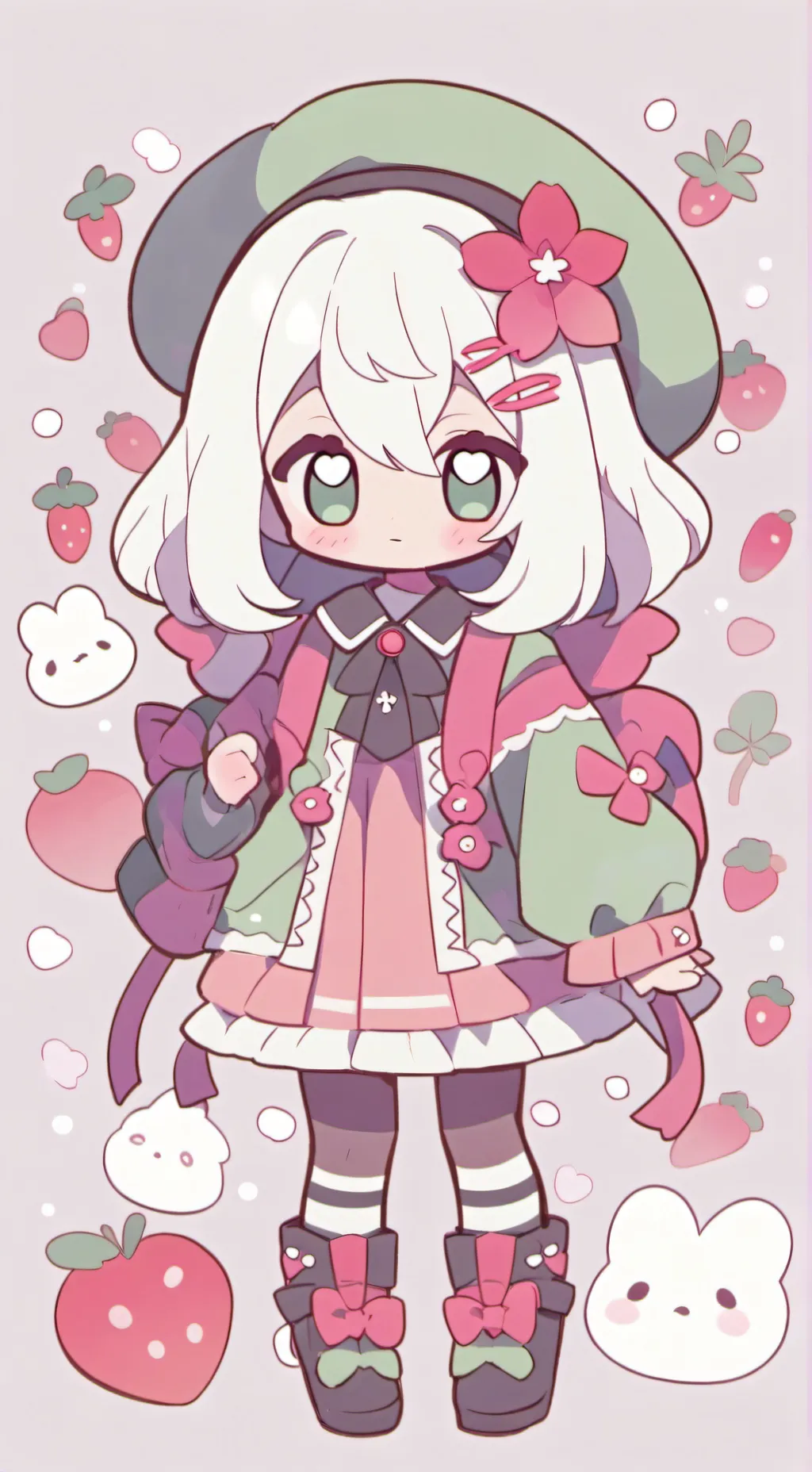 ai character: titanes infectados background