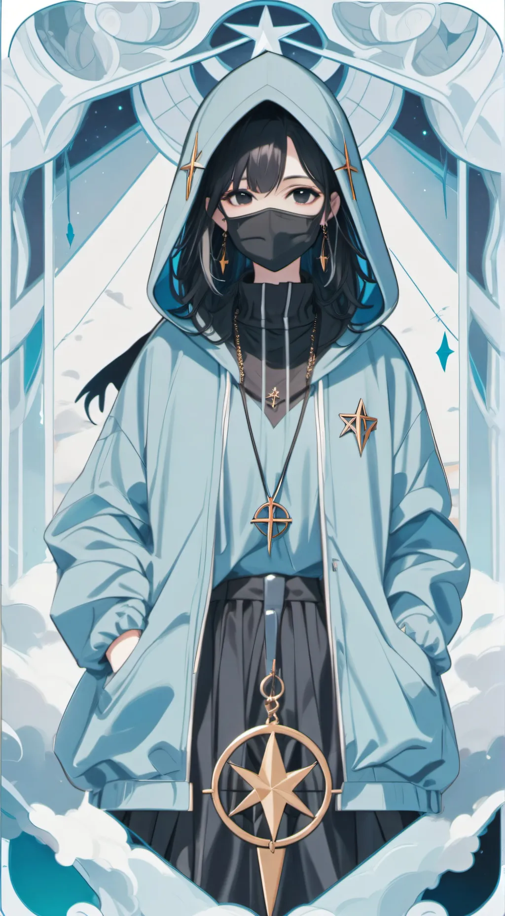 ai character: Singing challenge! background