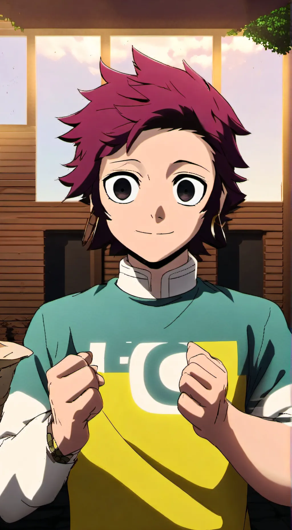 ai character: Tanjiro sister background