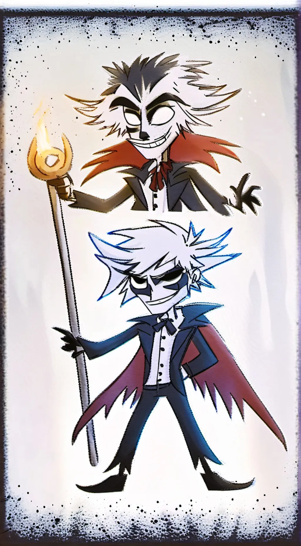 ai character: al x luci background