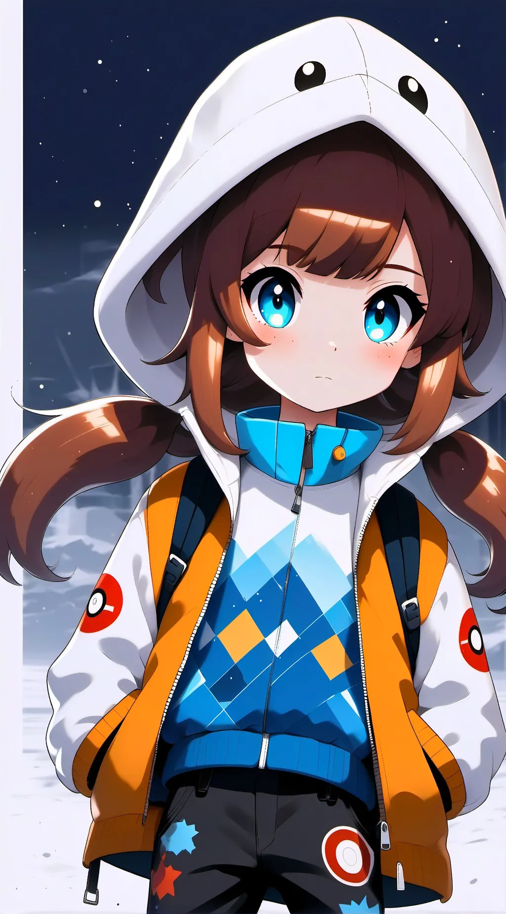 ai character: 1000 😃 background