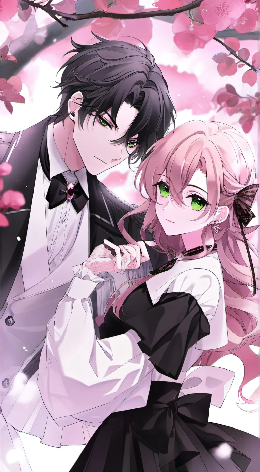 ai character: Mia and amdy background