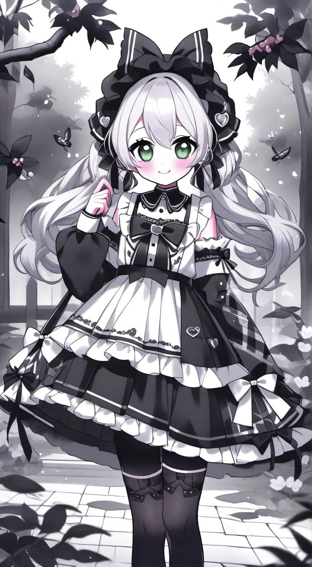 ai character: sprunki x pauline background