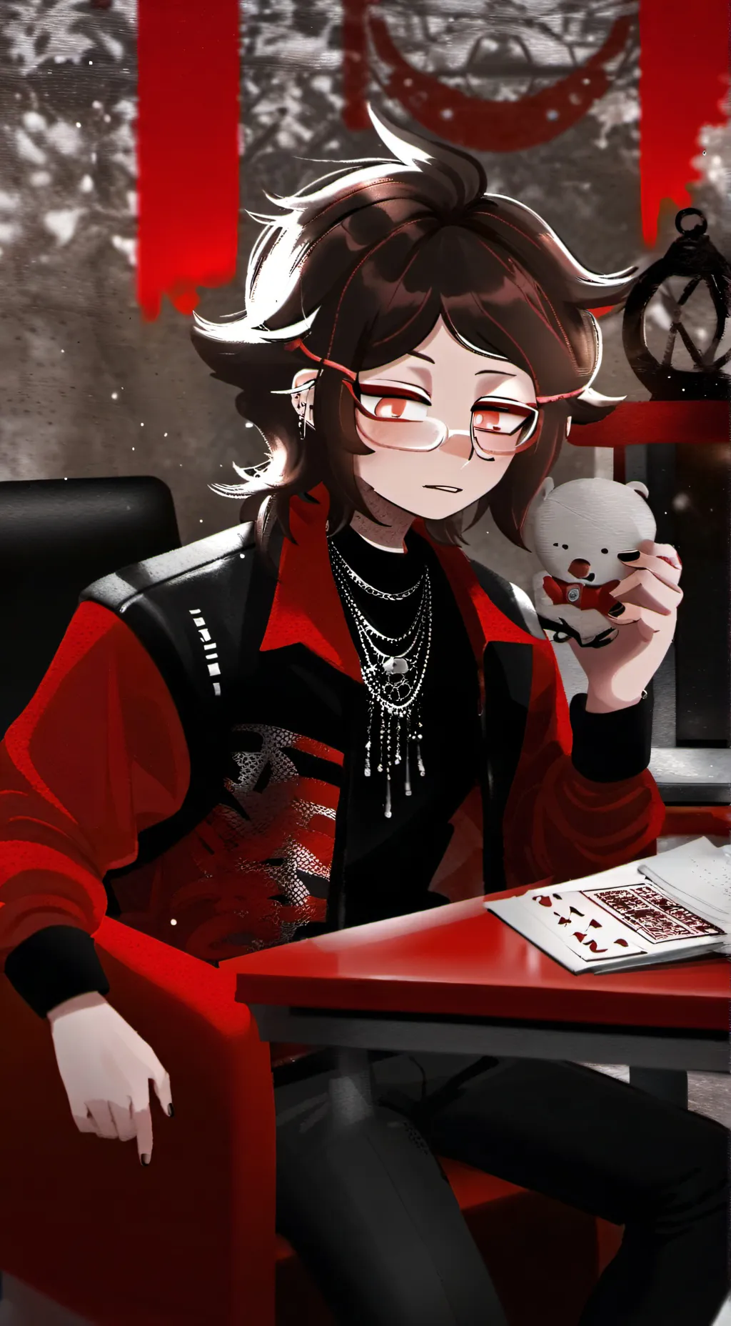 ai character: MHA  background