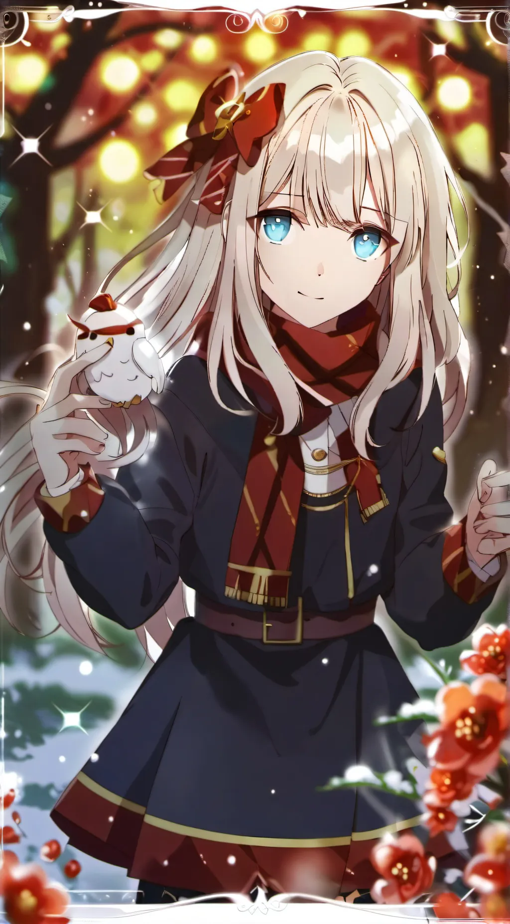 ai character: Luna background