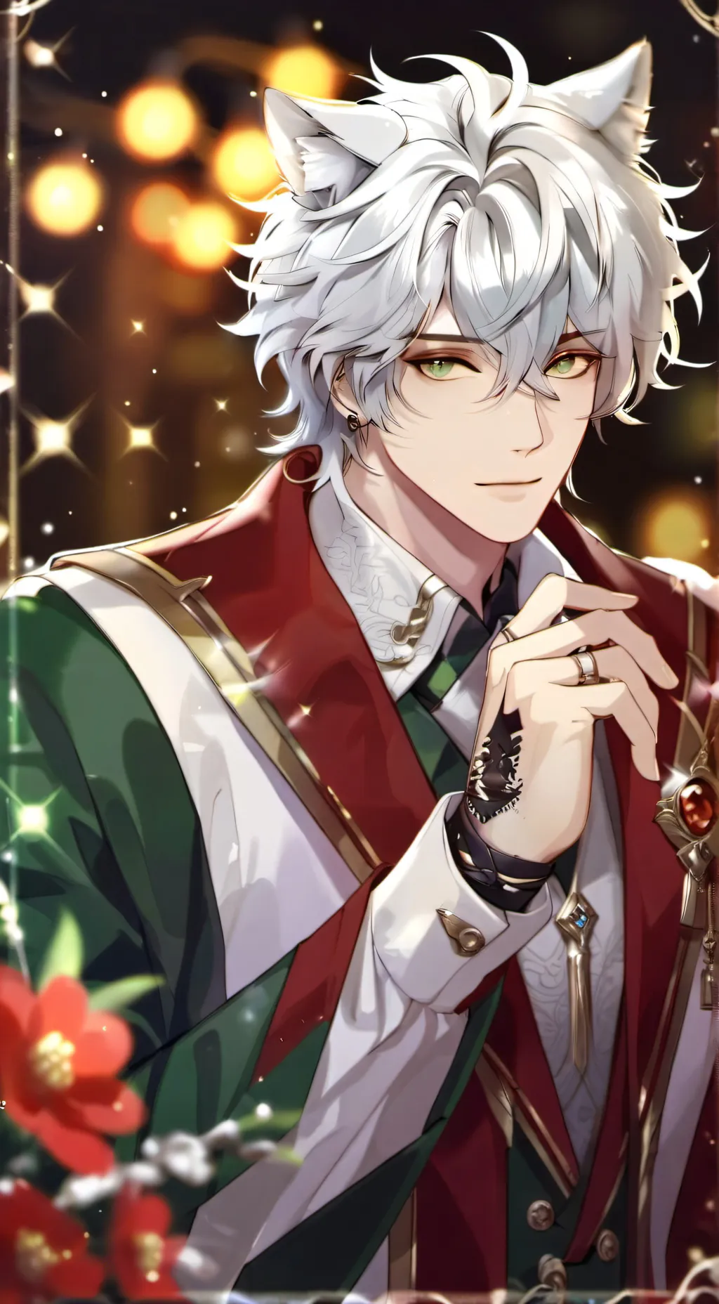 ai character: sad human version😿 background