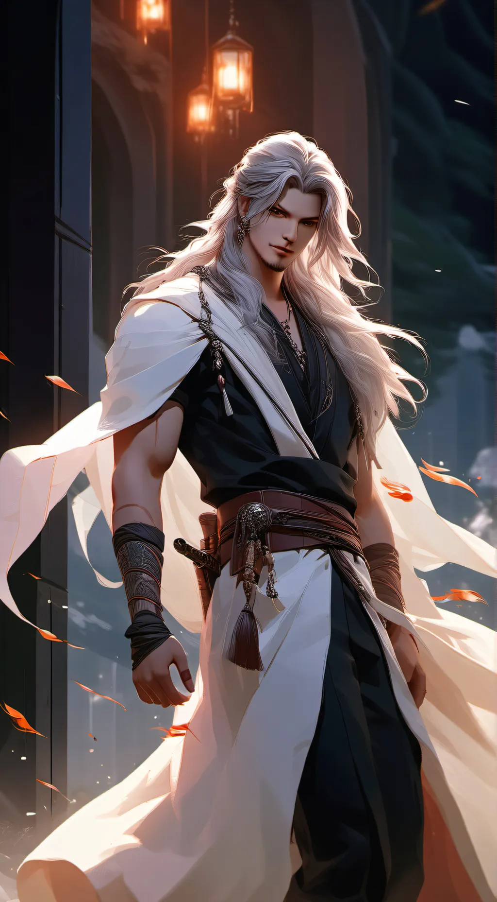 ai character: cazador de lobos background