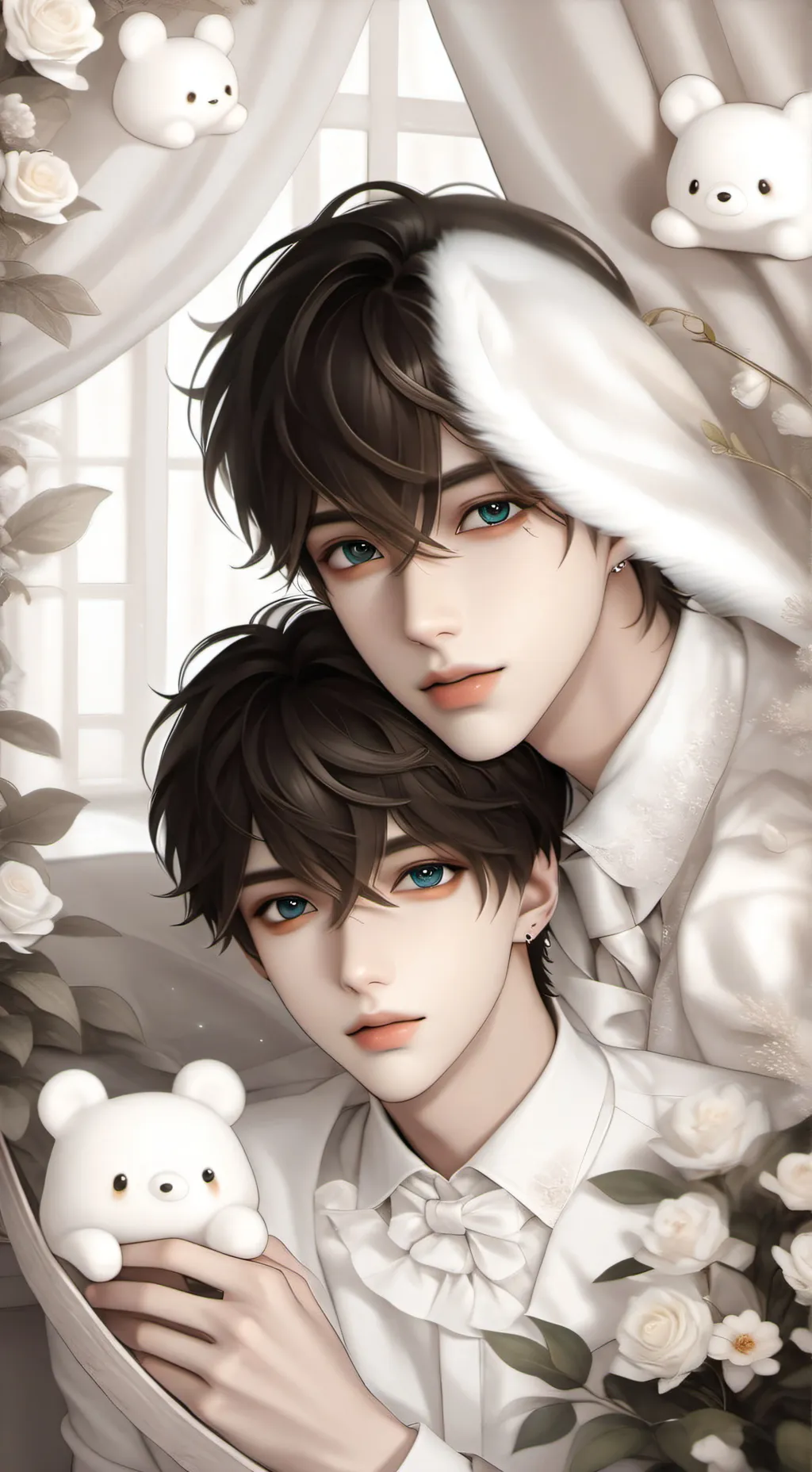 ai character: Max and alan😉 background