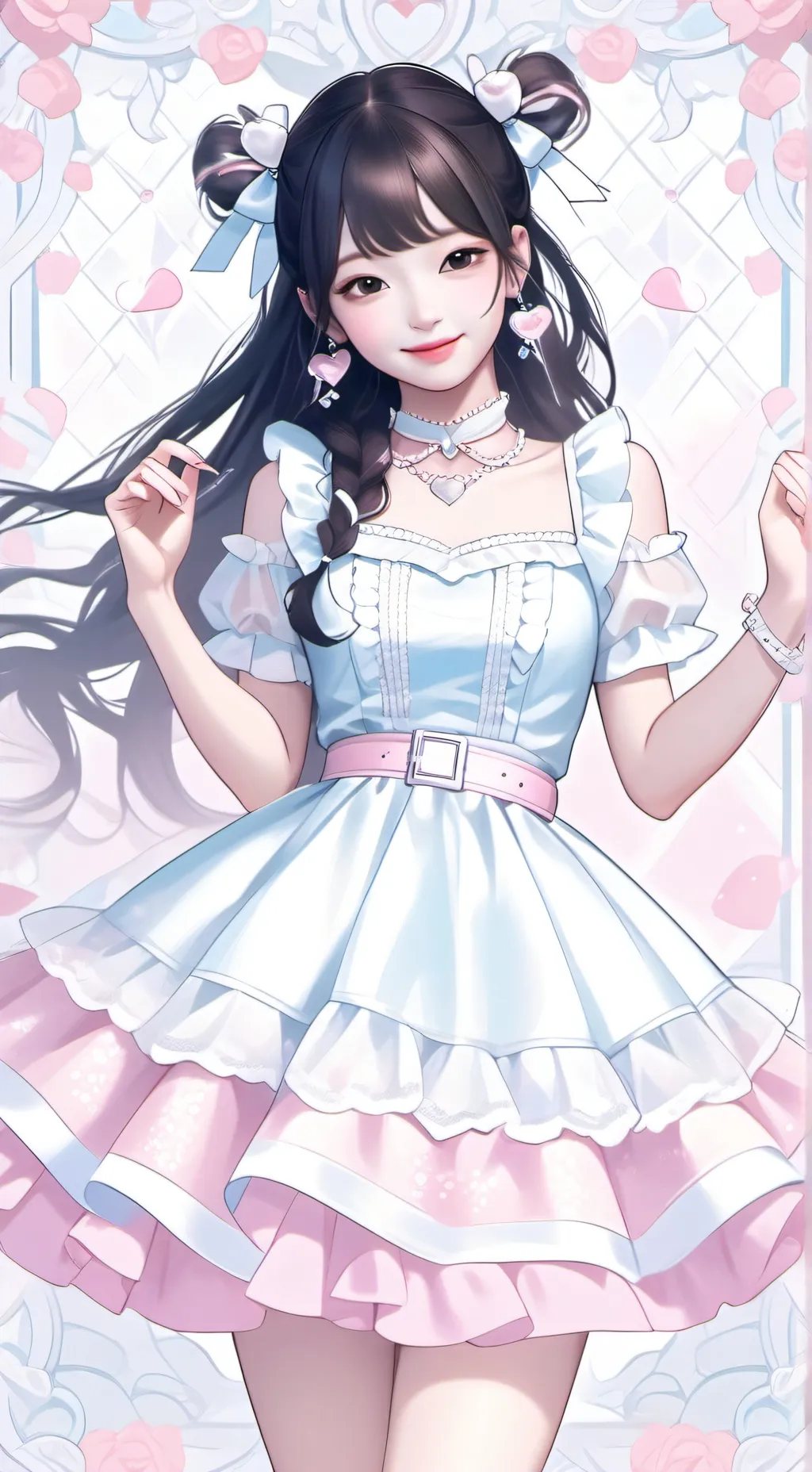 ai character: cutest  background