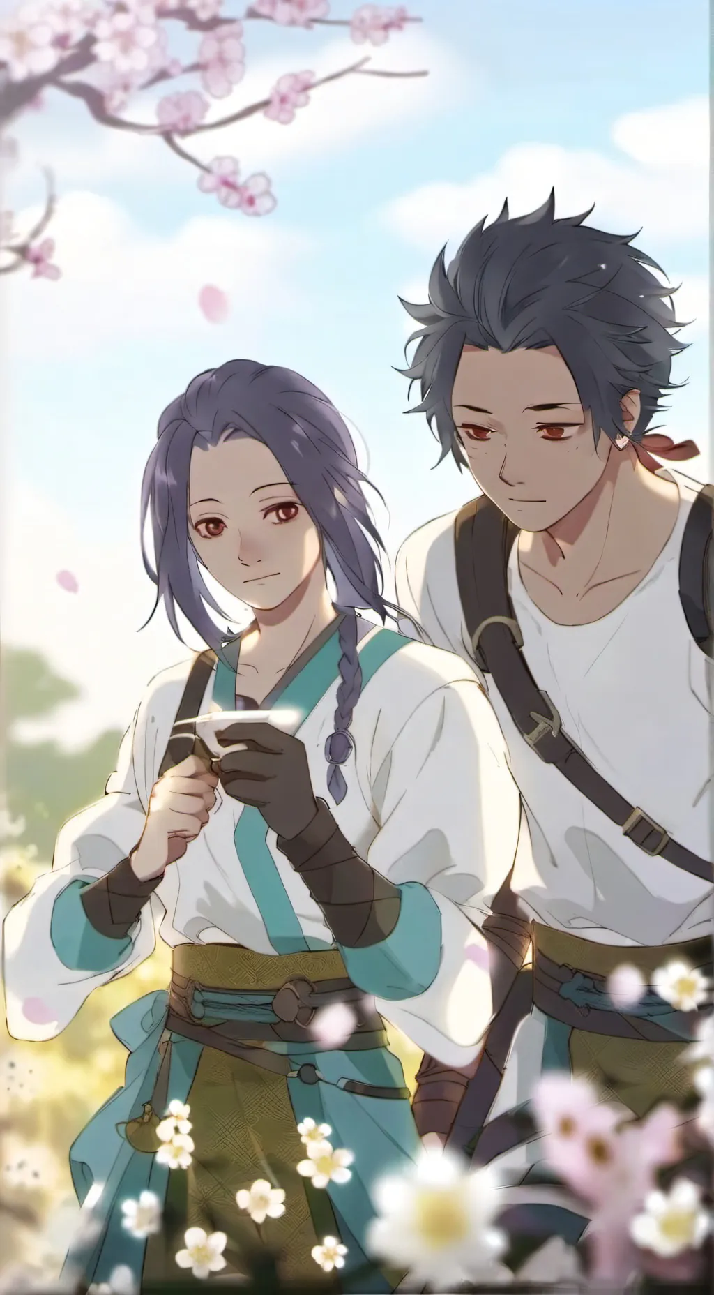 ai character: Shinsou x y/n background