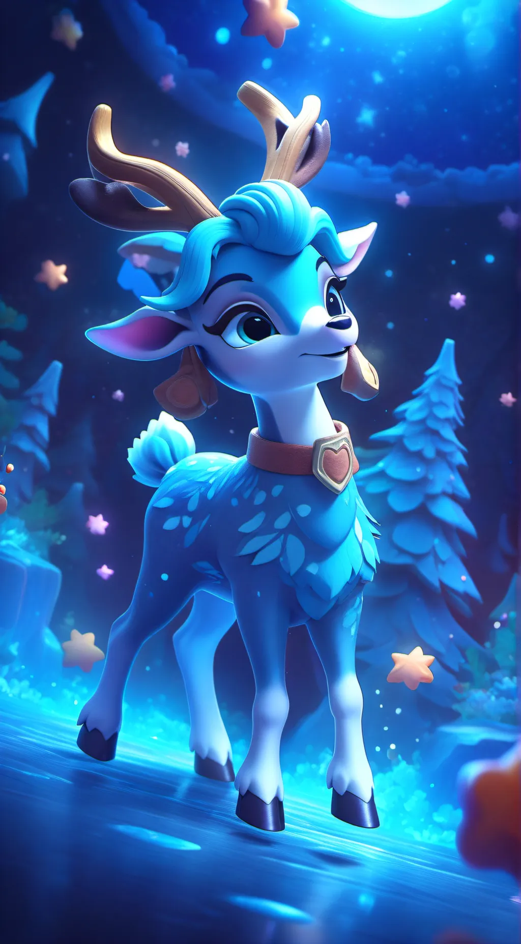 ai character: animale selvaggio background