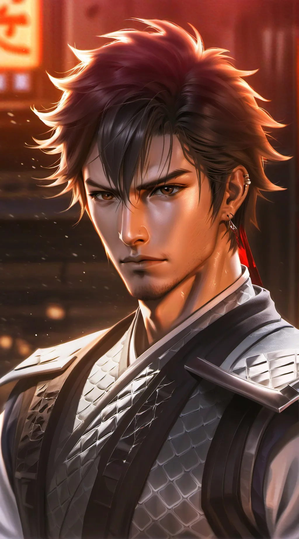 ai character: Kazuki Ryusei background