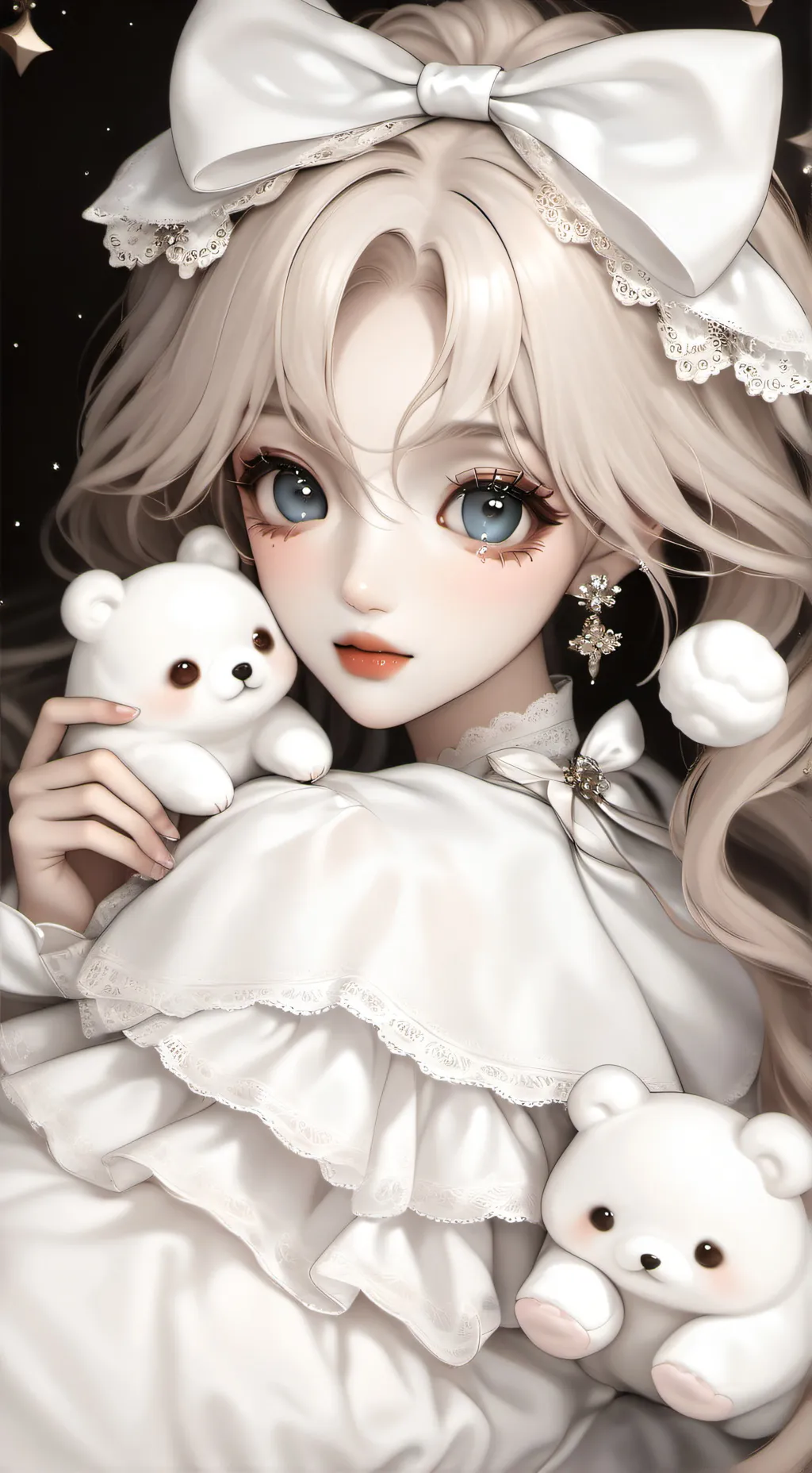 ai character: Lily  background