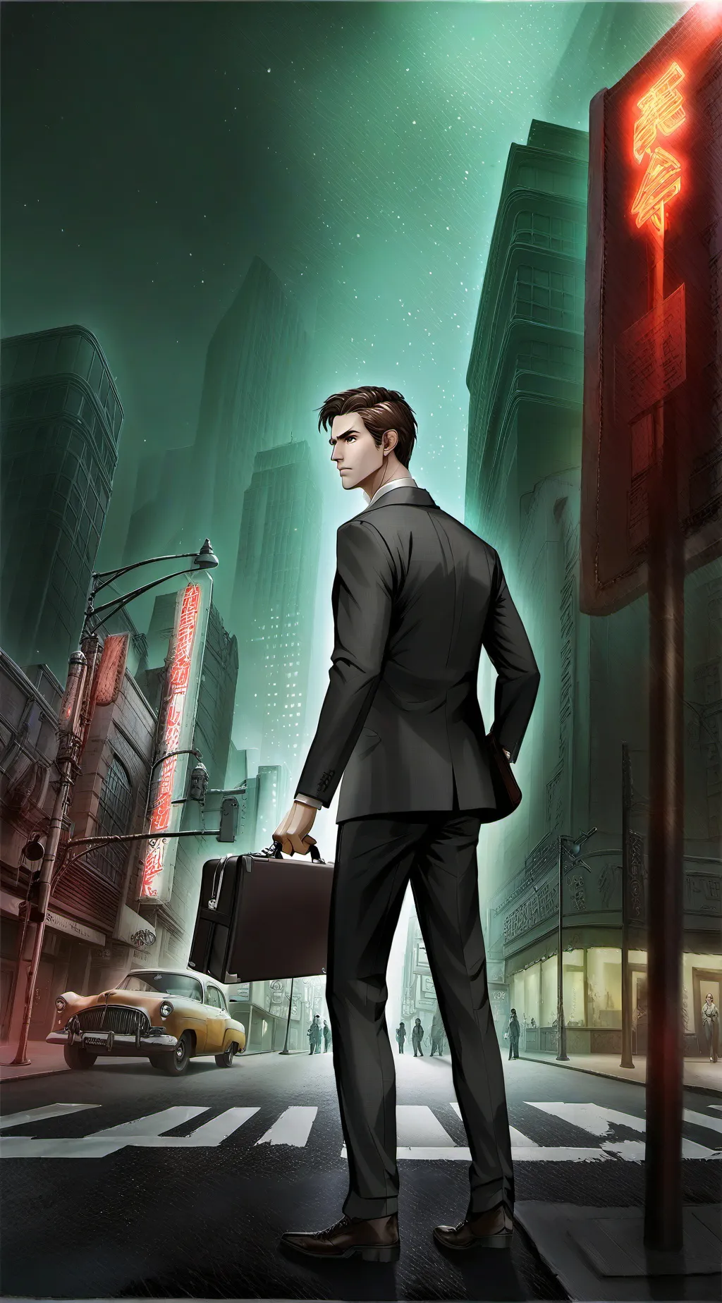 ai character: MHA SURPRISE background