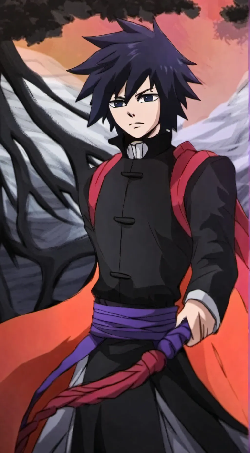 ai character: Tomioka giyuu background