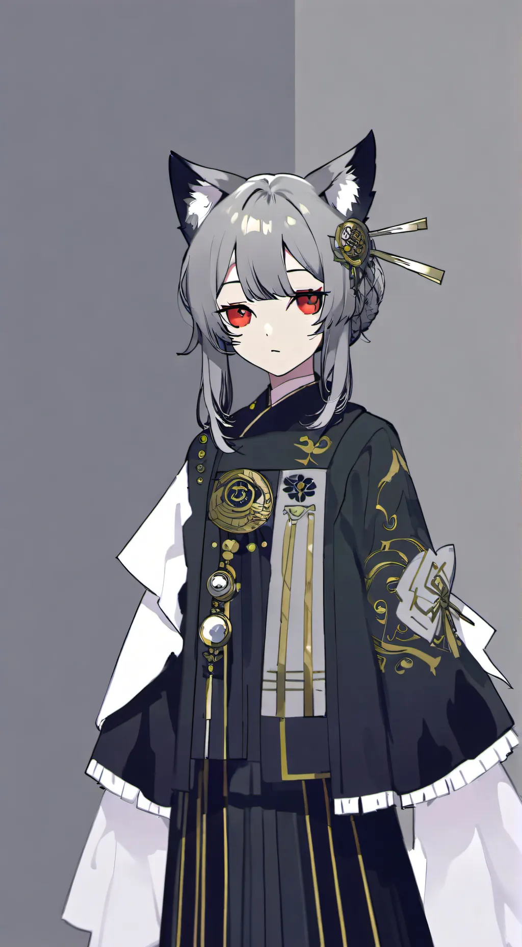 ai character: gata humana background