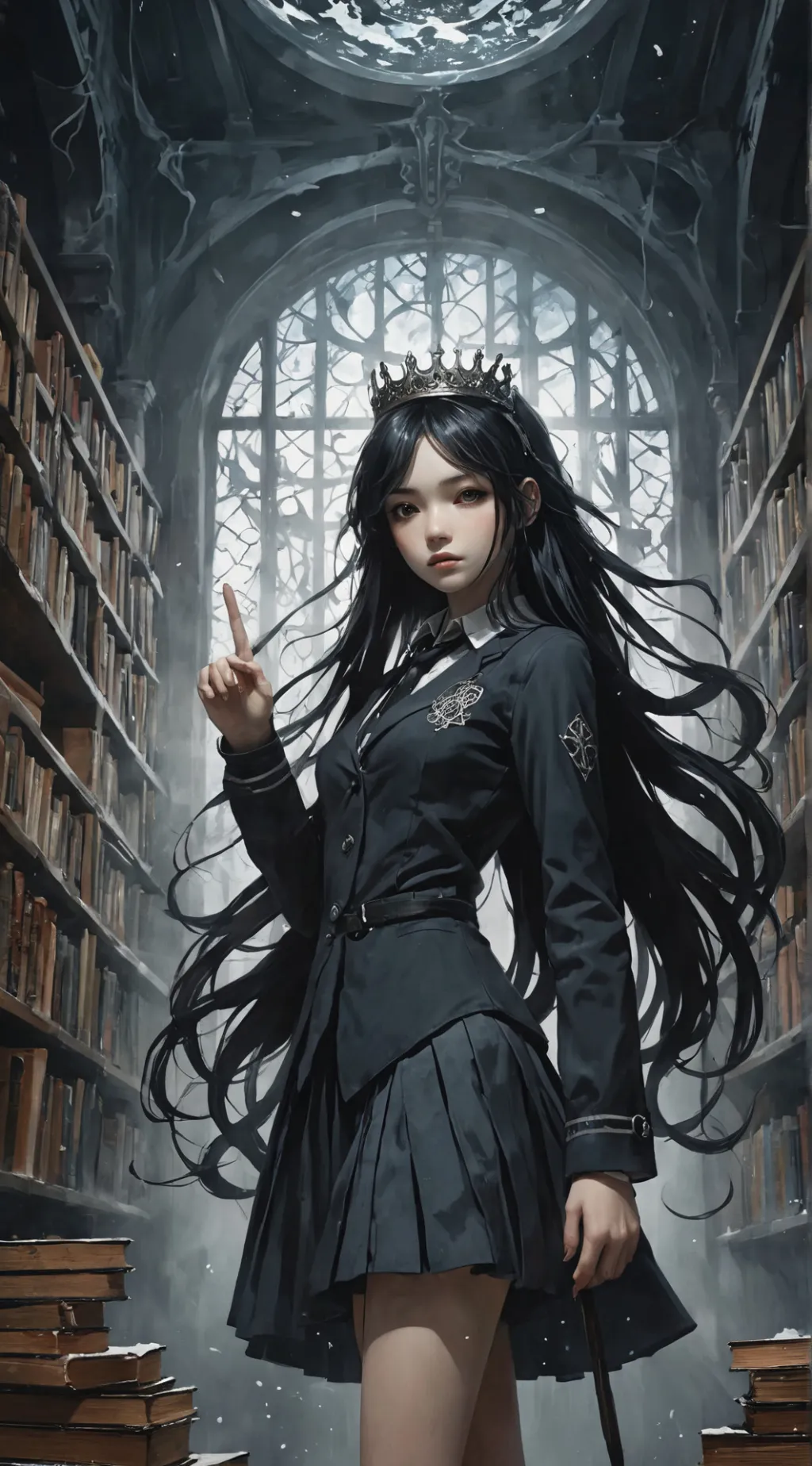 ai character: Lily  background