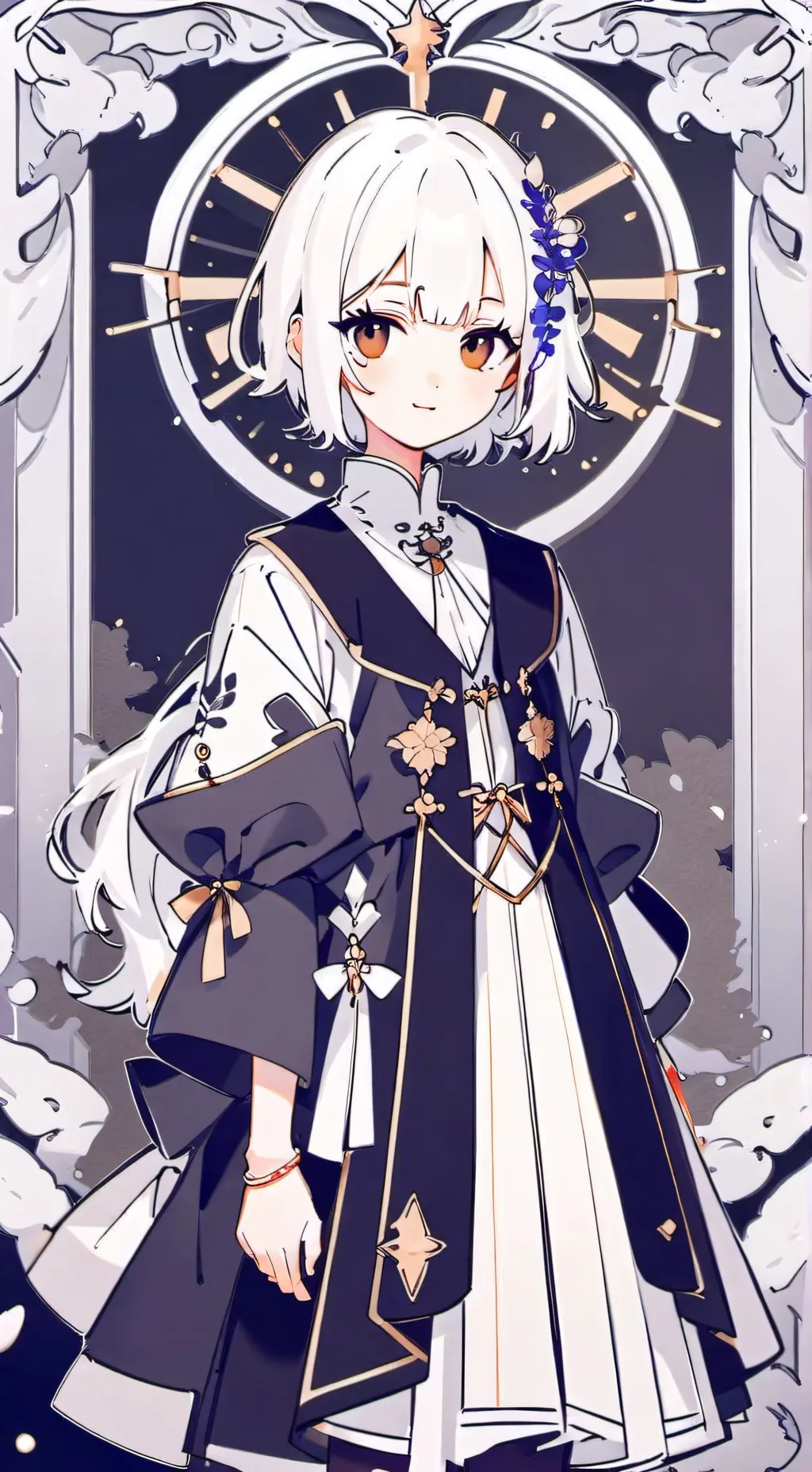 ai character: cream and vania  background