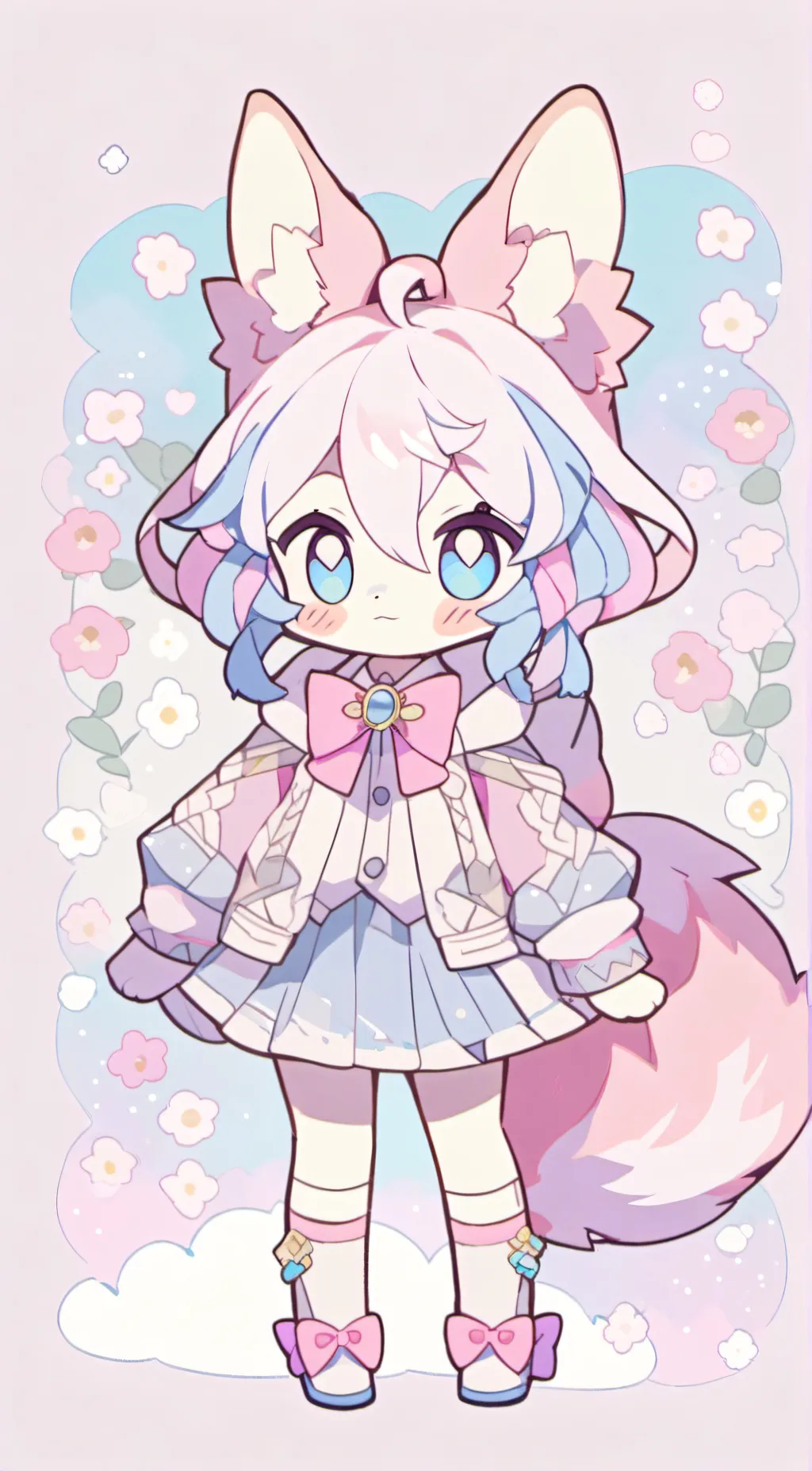 ai character: Sylveon background