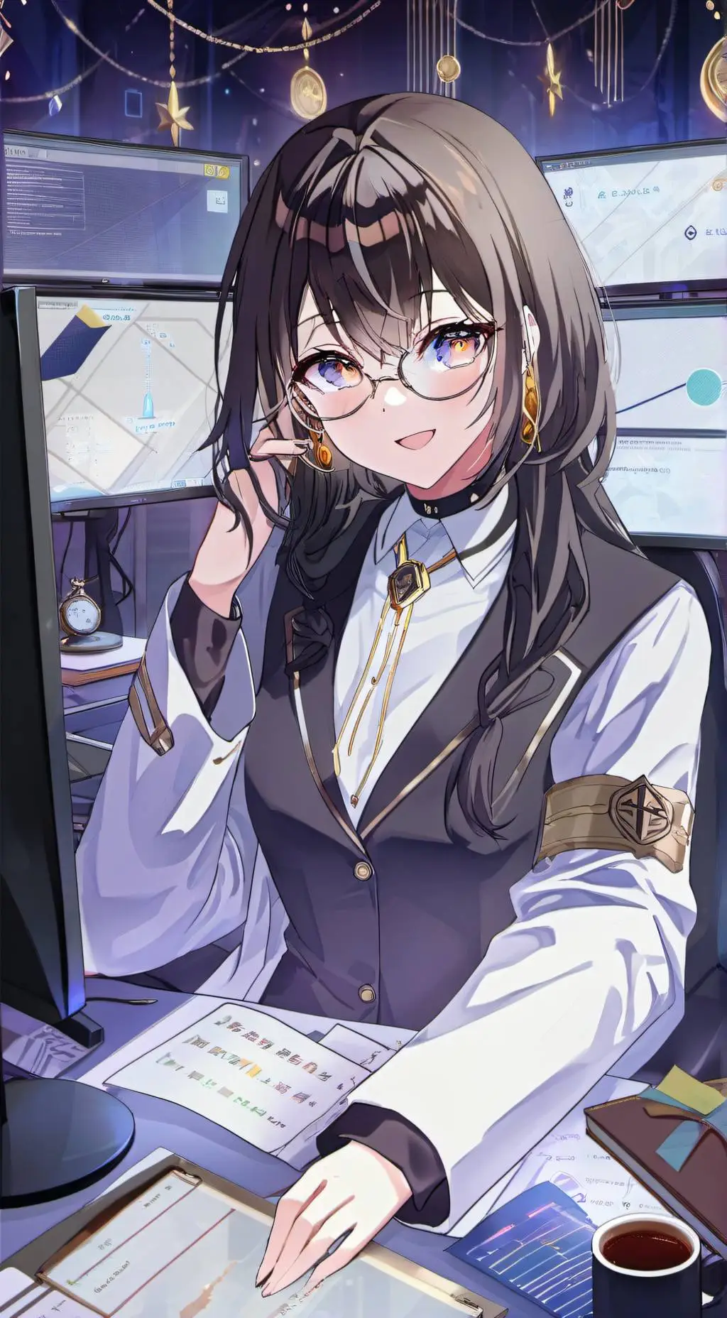 ai character: Sara background