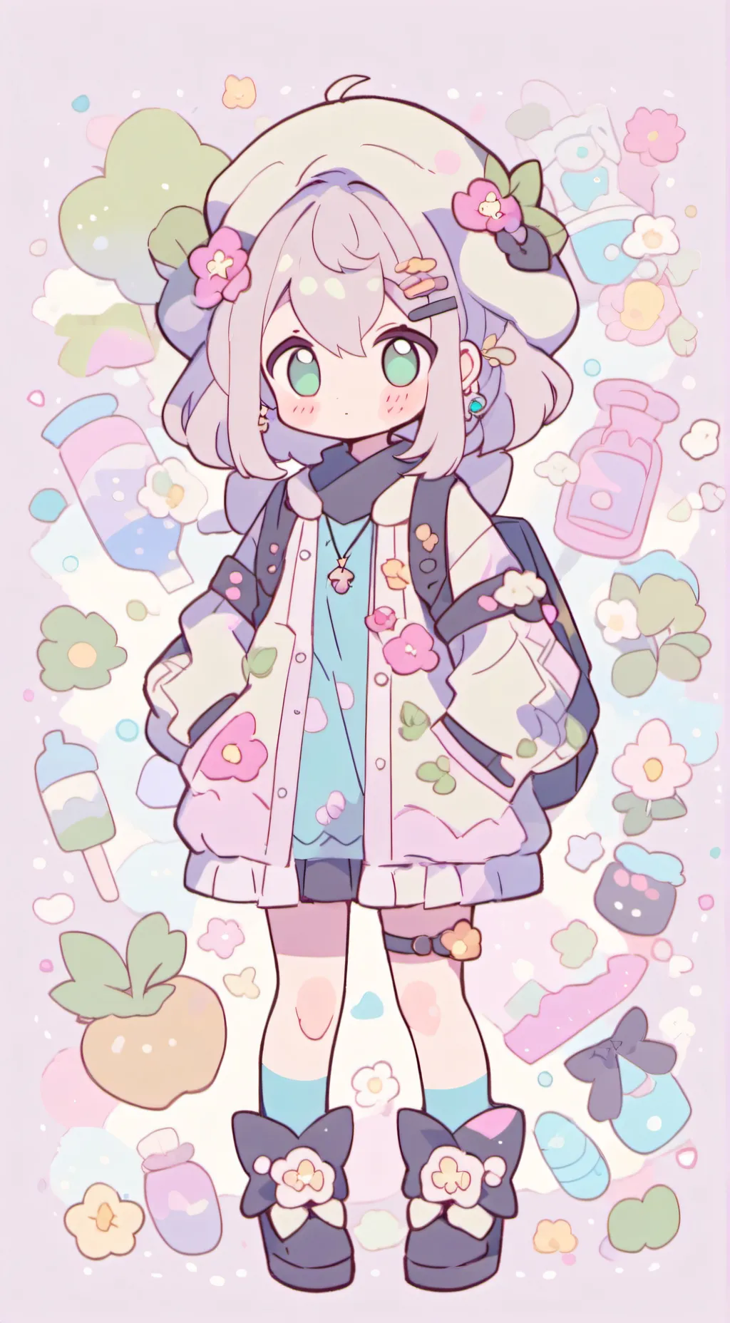 ai character: deku no problema background