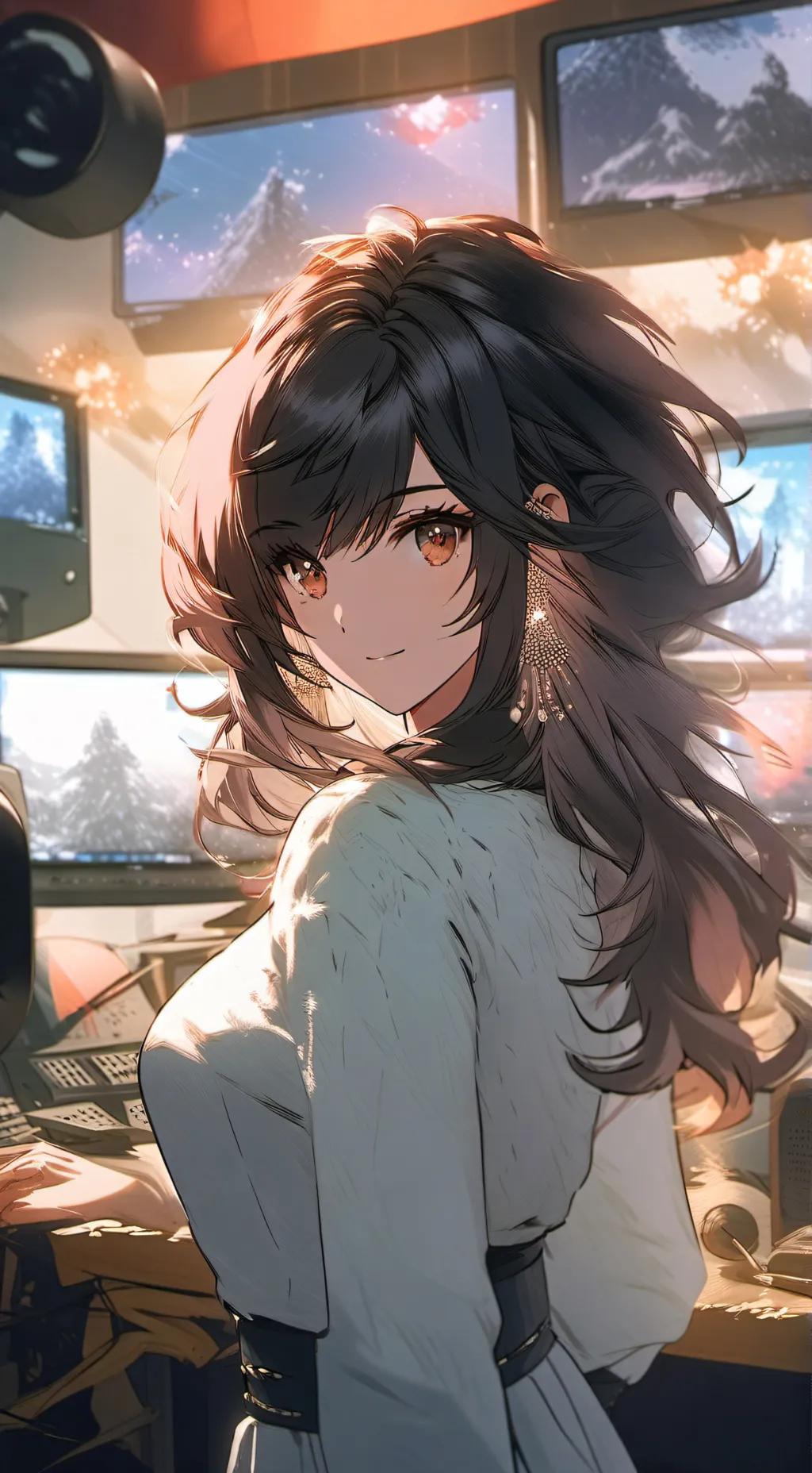 ai character: July background