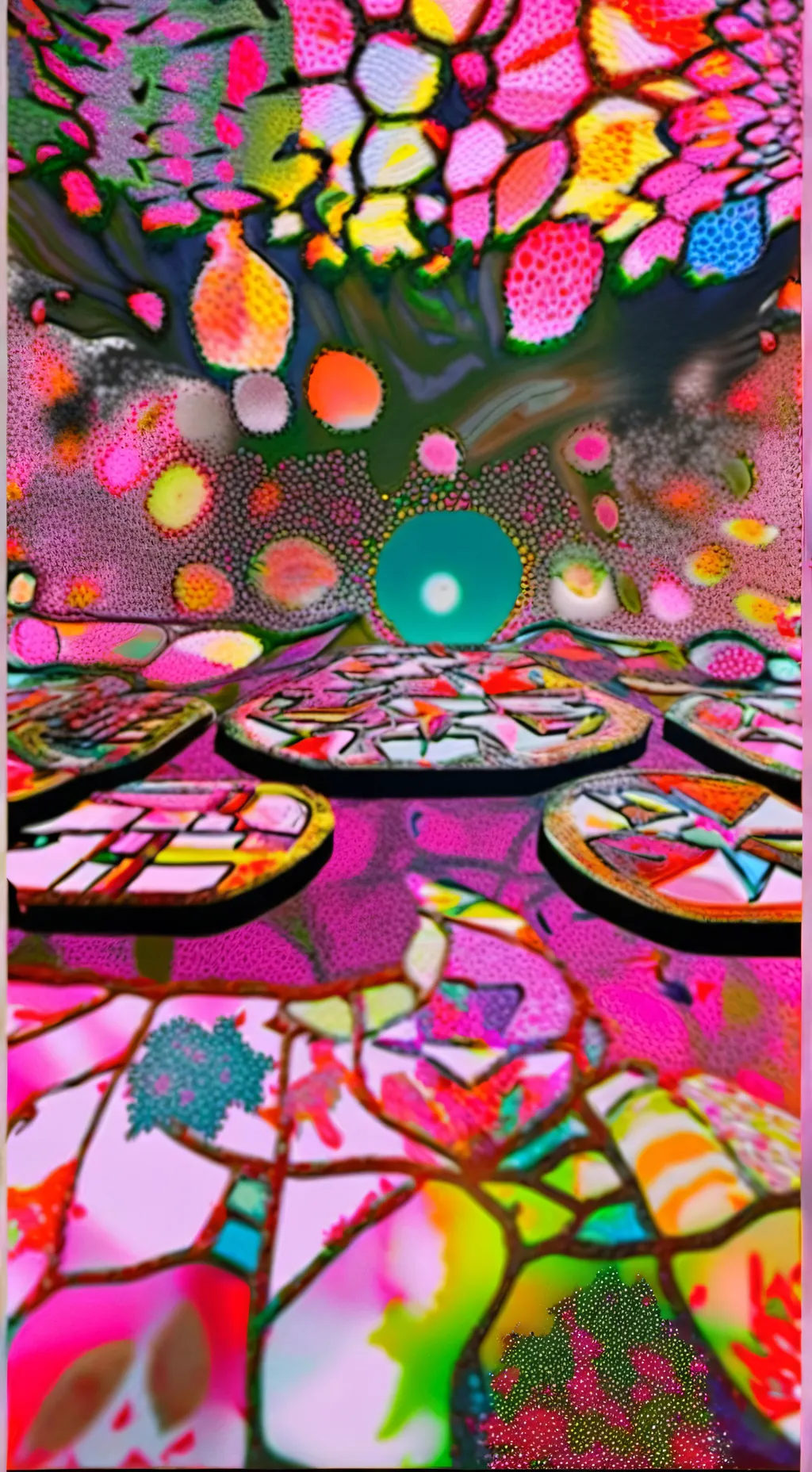 ai character: Funkouna girl... background