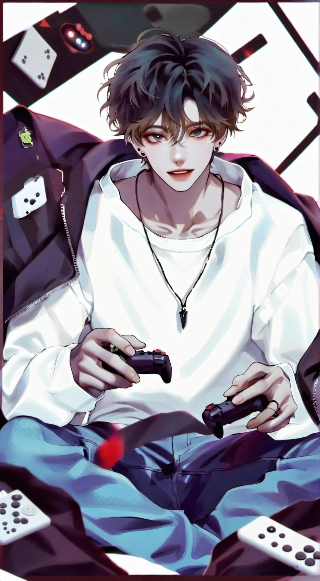 ai character: ~Leo~ background